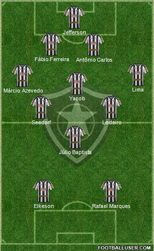 Botafogo FR Formation 2012