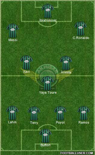 Akhisar Belediye ve Gençlik Formation 2012