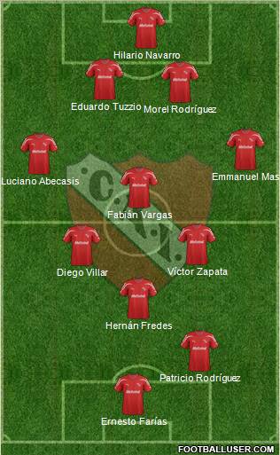 Independiente Formation 2012