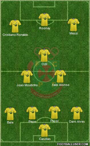 Futebol Clube Paços de Ferreira Formation 2012