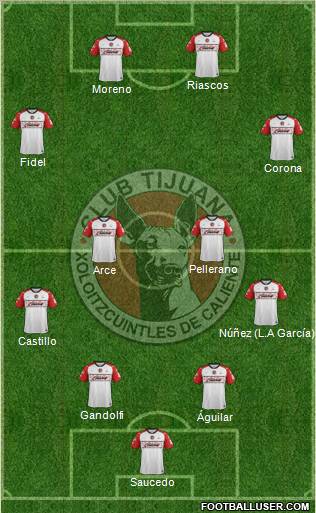 Xoloitzcuintles de Tijuana Formation 2012