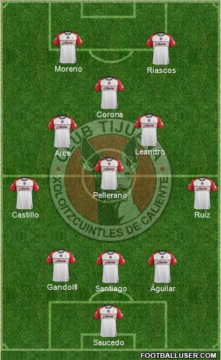 Xoloitzcuintles de Tijuana Formation 2012