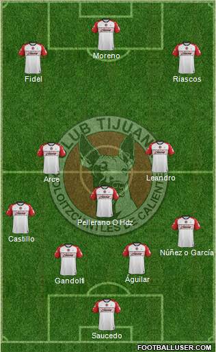 Xoloitzcuintles de Tijuana Formation 2012