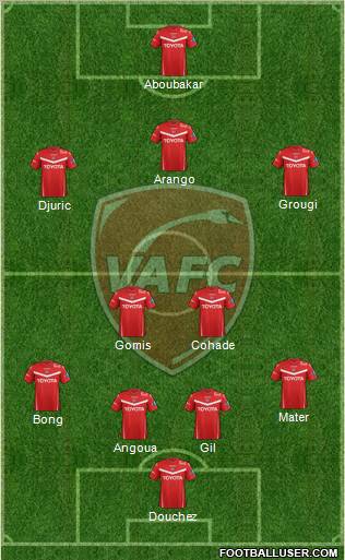 Valenciennes Football Club Formation 2012
