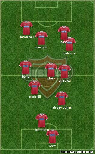 CD Ñublense S.A.D.P. Formation 2012