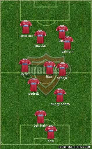 CD Ñublense S.A.D.P. football formation