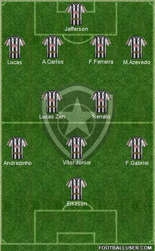Botafogo FR Formation 2012