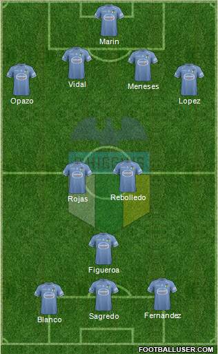 CD O'Higgins de Rancagua S.A.D.P. Formation 2012