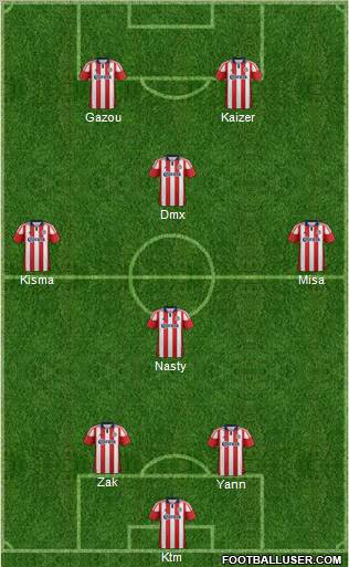 CD Chivas USA Formation 2012