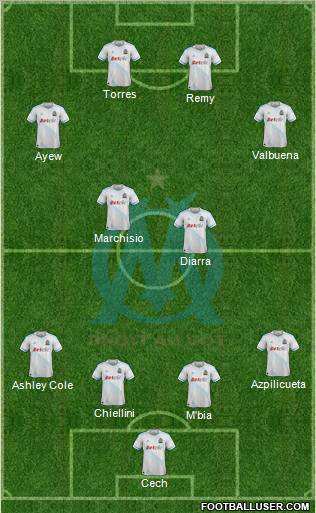 Olympique de Marseille Formation 2012