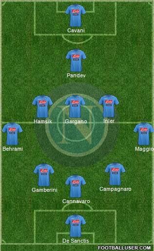 Napoli Formation 2012