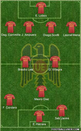 CD Unión Española S.A.D.P. Formation 2012