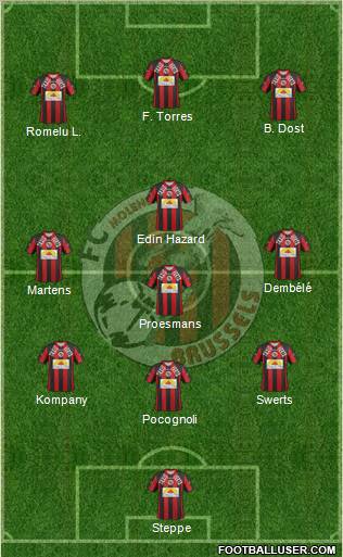 FC Molenbeek Brussels Formation 2012