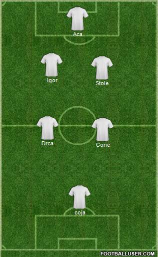 Pro Evolution Soccer Team Formation 2012