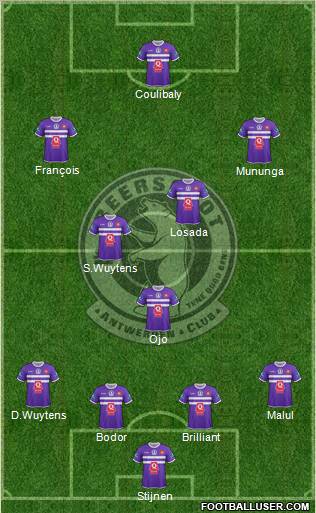 G. Beerschot Antwerpen Formation 2012