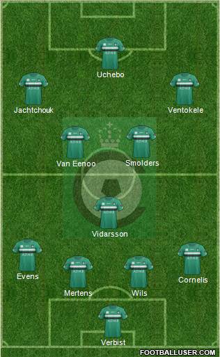 KSV Cercle Brugge Formation 2012
