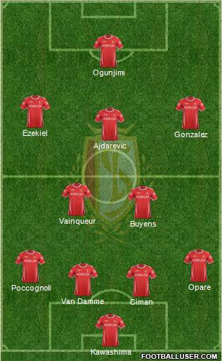 R Standard de Liège Formation 2012