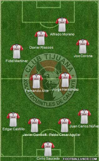 Xoloitzcuintles de Tijuana Formation 2012