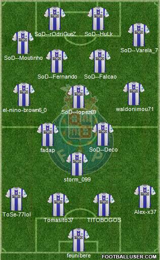 Futebol Clube do Porto - SAD Formation 2012