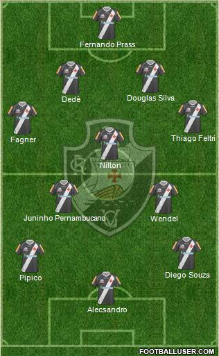 CR Vasco da Gama Formation 2012