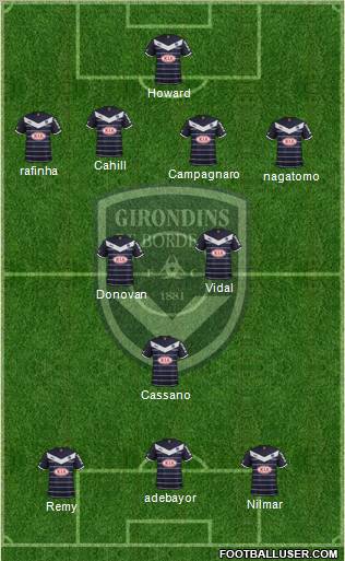 FC Girondins de Bordeaux Formation 2012