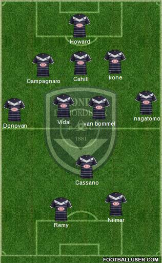 FC Girondins de Bordeaux Formation 2012