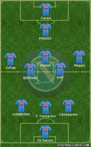 Napoli Formation 2012