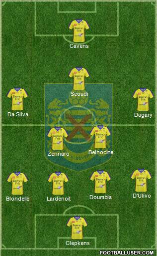 KSK Beveren Formation 2012