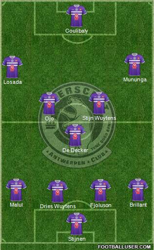 G. Beerschot Antwerpen Formation 2012