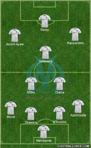 Olympique de Marseille Formation 2012