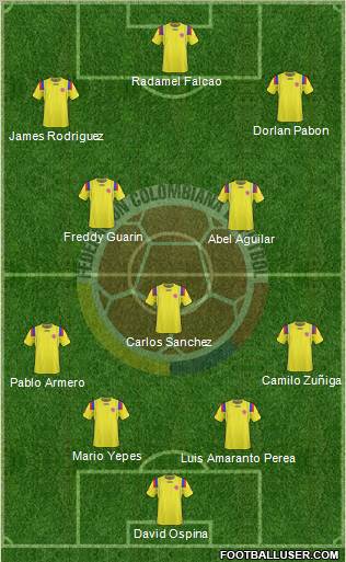 Colombia Formation 2012