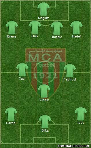 Mouloudia Club d'Alger Formation 2012