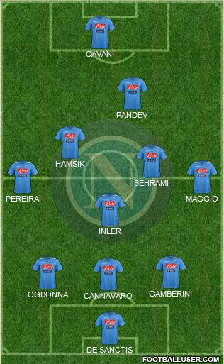 Napoli Formation 2012