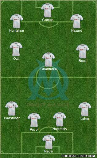 Olympique de Marseille Formation 2012