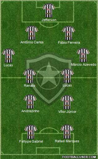Botafogo FR Formation 2012
