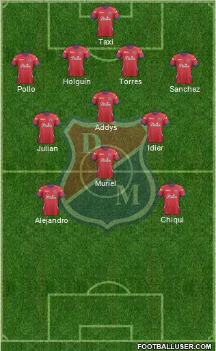 CD Independiente Medellín Formation 2012