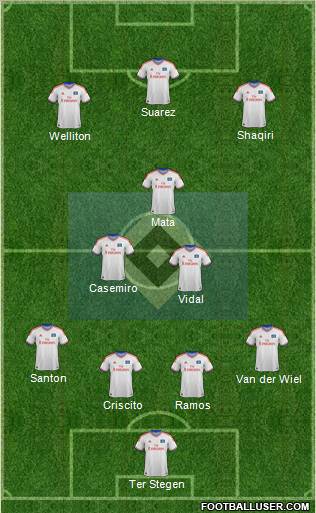 Hamburger SV Formation 2012