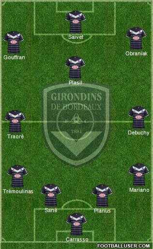 FC Girondins de Bordeaux Formation 2012