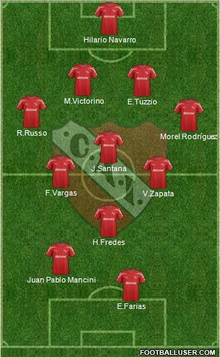 Independiente Formation 2012