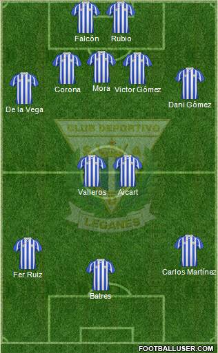 C.D. Leganés S.A.D. Formation 2012