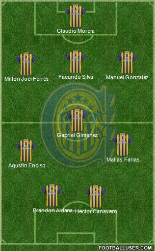 Rosario Central Formation 2012