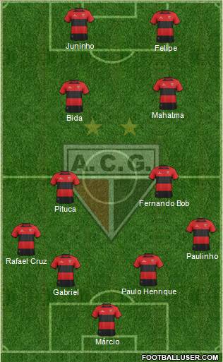 Atlético C Goianiense football formation