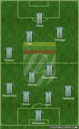 VFK Zalgiris Vilnius Formation 2012