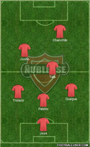 CD Ñublense S.A.D.P. Formation 2012