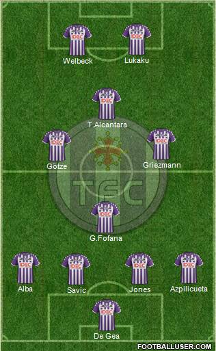Toulouse Football Club Formation 2012