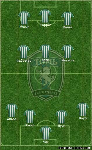 Tom Tomsk Formation 2012