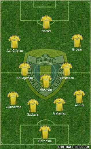 SC FC Petrolul Ploiesti Formation 2012