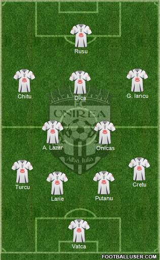 FC Unirea 2006 Alba Iulia Formation 2012