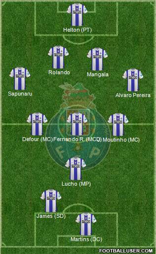 Futebol Clube do Porto - SAD Formation 2012