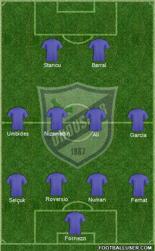Orduspor Formation 2012